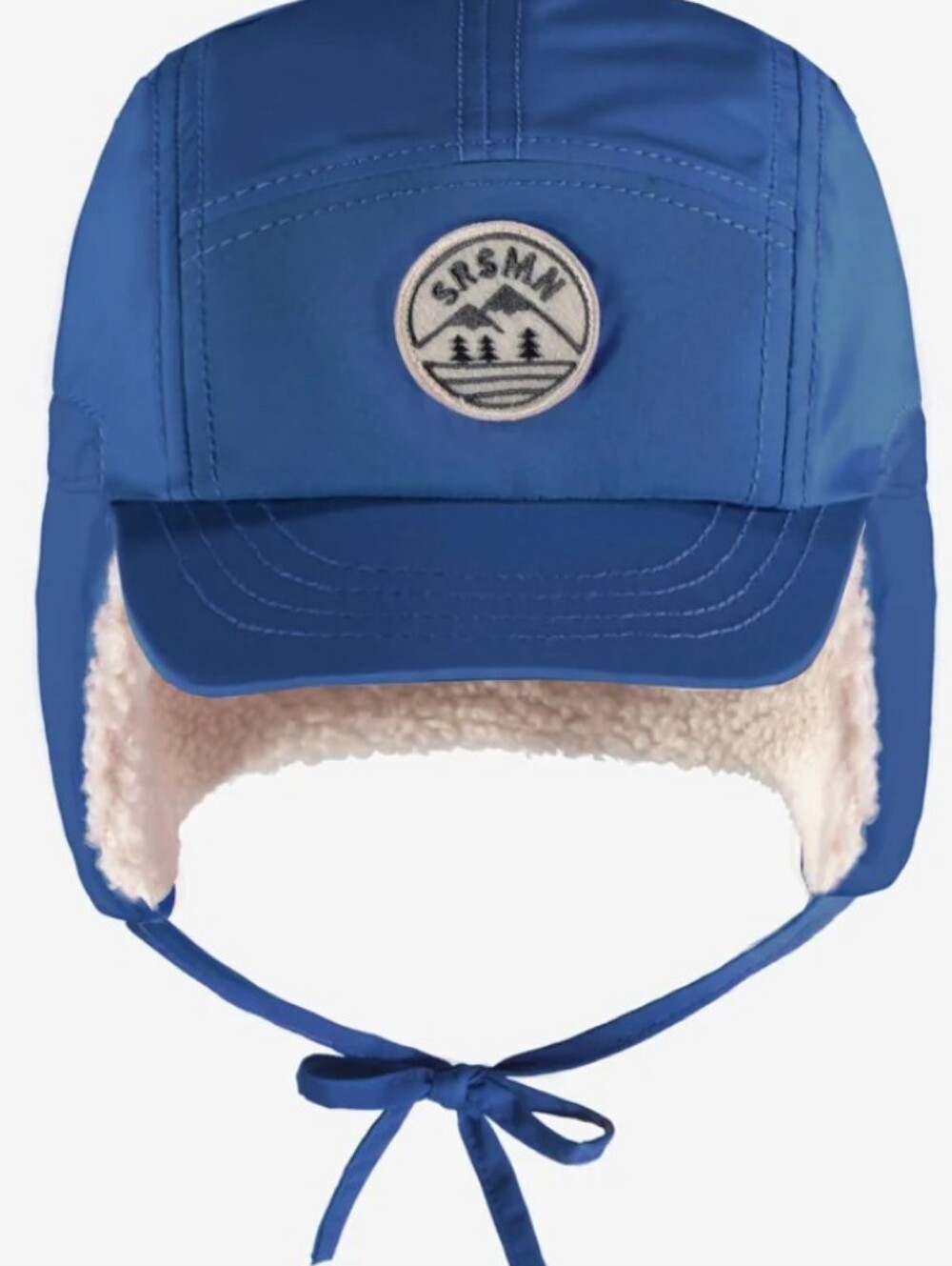 NWOT Blue Baby Nylon Trapper Hat with Sherpa Lining - SOURIS MINI 🇨🇦